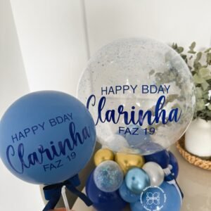 Combo -Arranjo + balão vareta topo